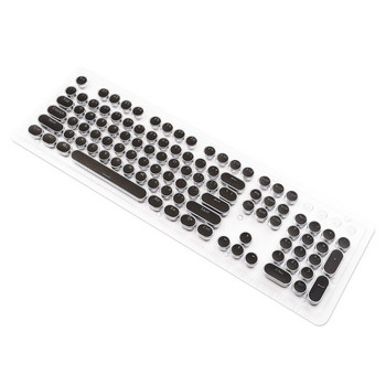 Направи си сам Keycap Ретро Steam Punk Пишеща машина Механична клавиатура 104 87 стандартни клавиша