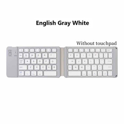 Mini tastatură fără fir Bluetooth cu touchpad Tastatură rusă reîncărcabilă spaniolă Universal Windows Android IOS Tabletă mobilă