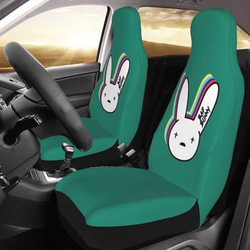 Bad Bunny Sin Ti Κάλυμμα καθίσματος αυτοκινήτου Universal Auto Εσωτερικό Ταξιδιωτικό Μαξιλάρι καθίσματος αυτοκινήτου Αξεσουάρ αυτοκινήτου από ίνες