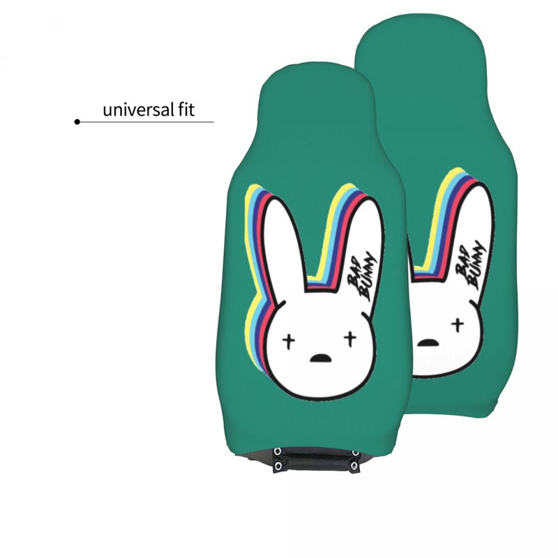 „Bad Bunny Sin Ti“ universalus automobilio sėdynės užvalkalas, automobilio interjeras, kelioniniai automobilio sėdynės pagalvėlės pluošto automobilių priedai