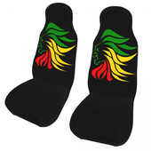 Rasta Lion Rastafari Jamaica Judah universalus automobilio sėdynės užvalkalas, skirtas visureigio sėdynės pagalvėlė / užvalkalas poliesterio žvejybai