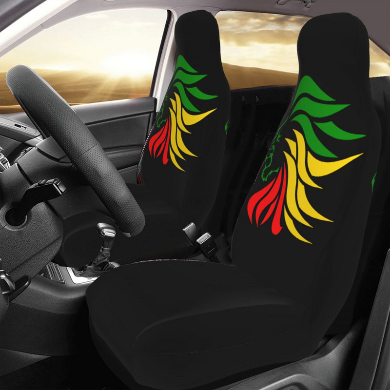 Rasta Lion Rastafari Jamaica Judah universalus automobilio sėdynės užvalkalas, skirtas visureigio sėdynės pagalvėlė / užvalkalas poliesterio žvejybai
