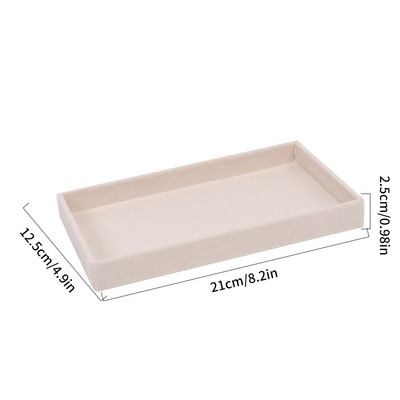 Βελούδινη θήκη θήκης προβολής κοσμημάτων Hot Sale Στοιβαζόμενη εξαιρετική θήκη κοσμημάτων Κουτιά θήκης θήκης φορητό δαχτυλίδι σκουλαρίκι Organizer box