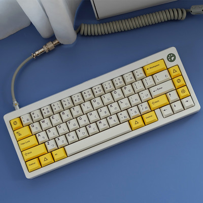 146 клавиша GMK Serika Keycaps PBT Dye Subbed Механична клавиатура Keycap Cherry Profile For MX Switch