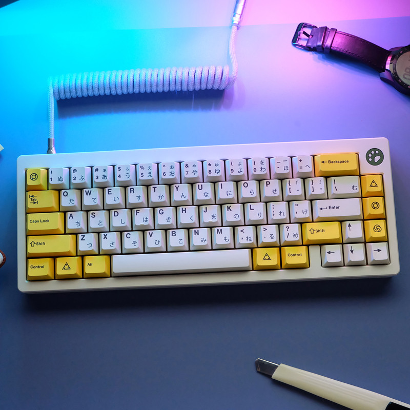 146 tipki GMK Serika Keycaps PBT Dye Subbed Mehanička tipkovnica Keycap Cherry Profile For MX Switch