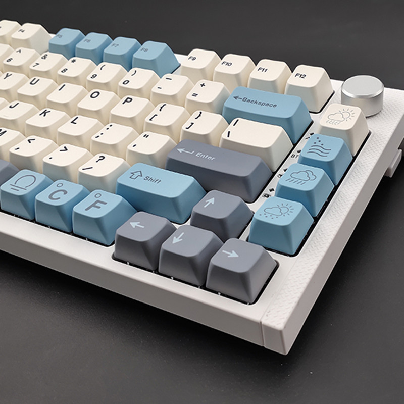 133 Keys GMK MDA Προφίλ Keycap Coral Weather Series PBT Thermal Sublimation Key Cap For Cherry MX Switch GMK67 Aigo REDRAGON