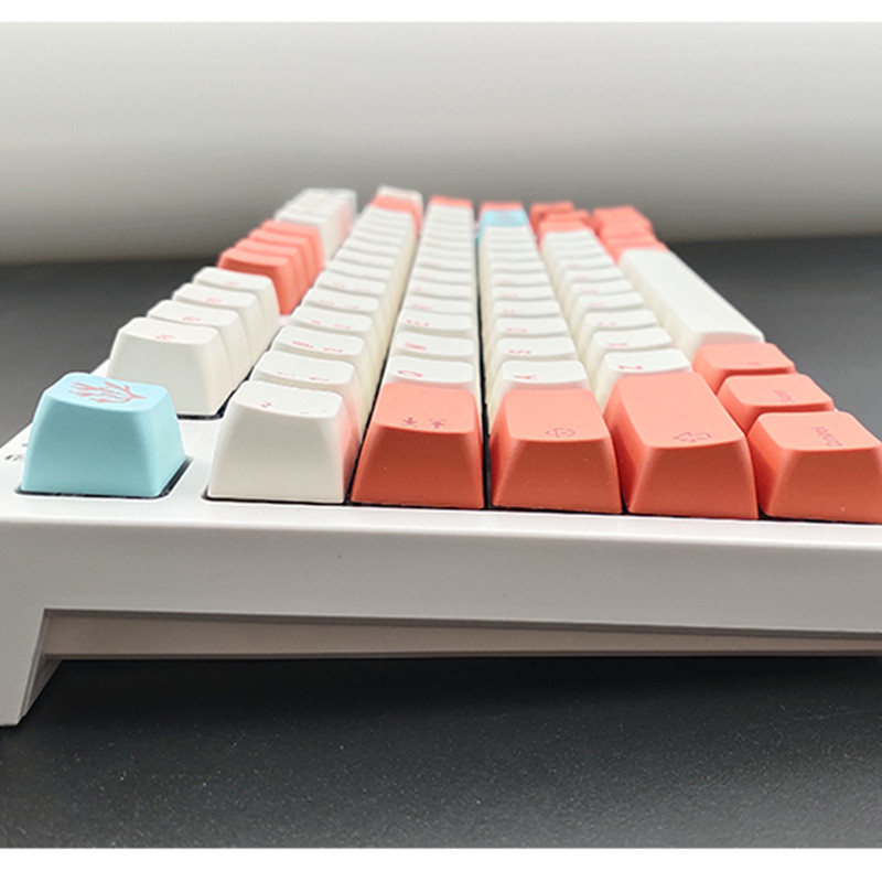 133 Keys GMK MDA Προφίλ Keycap Coral Weather Series PBT Thermal Sublimation Key Cap For Cherry MX Switch GMK67 Aigo REDRAGON