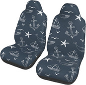 Huse pentru scaune auto nautice Protector pentru husa scaunului din față universal rezistent la praf Accesorii confortabile antiderapante pentru mașini potrivite pentru mașini