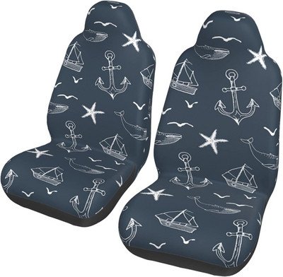 Huse pentru scaune auto nautice Protector pentru husa scaunului din față universal rezistent la praf Accesorii confortabile antiderapante pentru mașini potrivite pentru mașini
