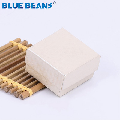 Inel pătrat pentru cercei colier brățară cutie de bijuterii cu model trandafir strălucitor în formă de cutie Fundă Cutie de hârtie Cadou de logodnă cu ridicata