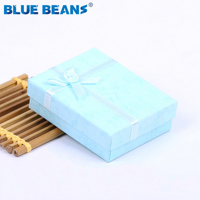 Inel pătrat pentru cercei colier brățară cutie de bijuterii cu model trandafir strălucitor în formă de cutie Fundă Cutie de hârtie Cadou de logodnă cu ridicata