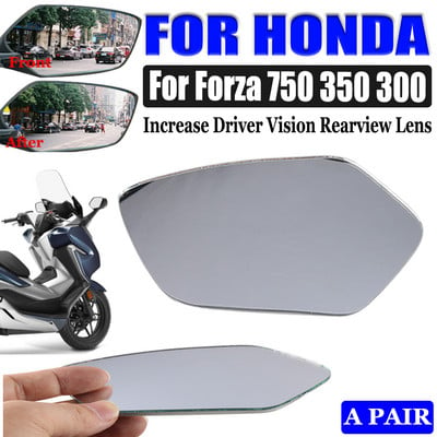 Pentru HONDA Forza 350 Forza 750 Forza300 Forza350 Accesorii Oglinda convexa Creste Oglinzi retrovizoare Oglinda laterala Vedere Lentila de vedere