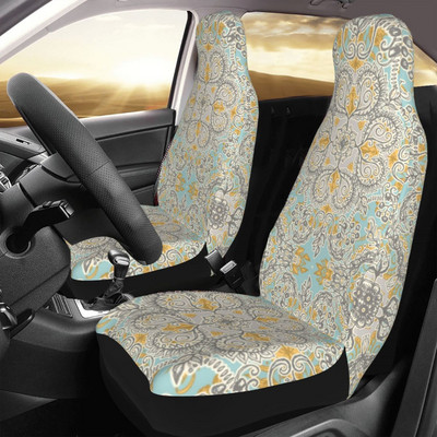 Kvetinový boho univerzálny poťah na autosedačku, vhodný pre všetky druhy modelov, bohémsky chránič autosedačky, polyesterový poľovnícky