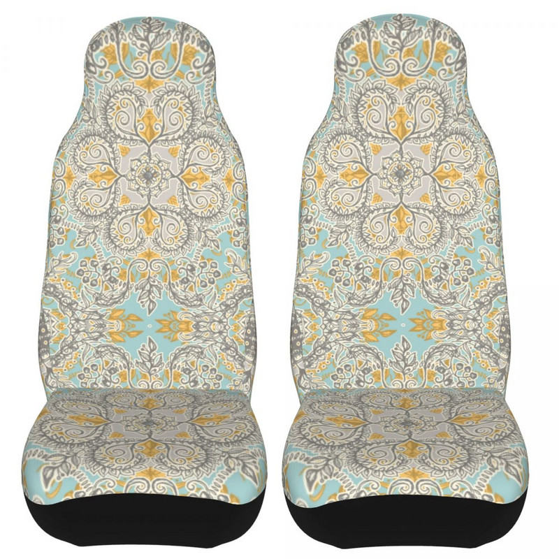 Lilleline BohoUniversal autoistme kate Auto interjöör sobib igat tüüpi mudelitele Bohemian autoistme kaitse polüester jaht