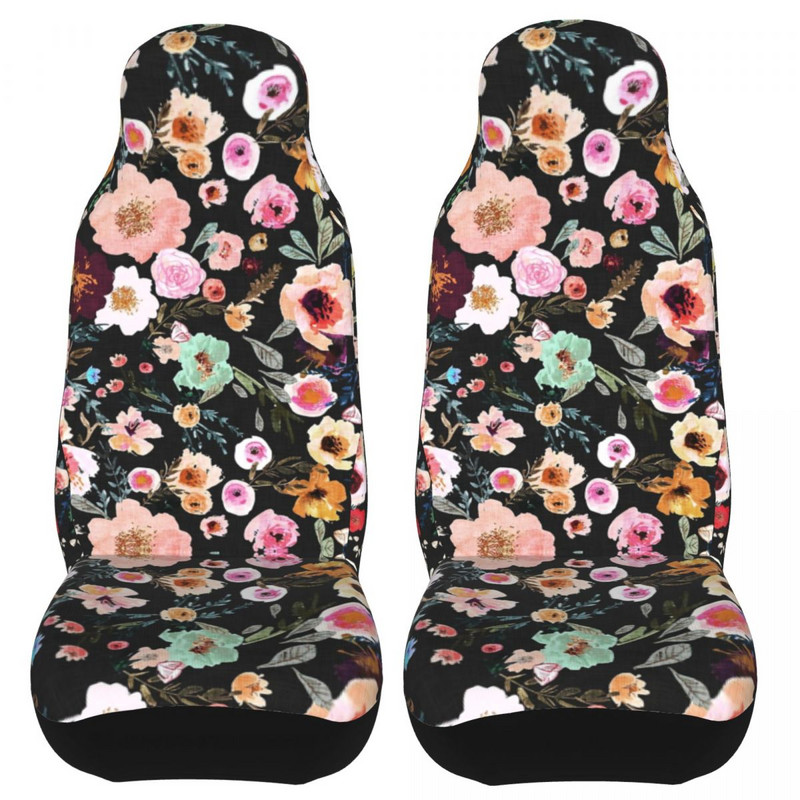 Burst Into Bloom Universaalne autoistme kate Four Seasons jaoks maasturi lillelised lillelised istmekatted kangajahtimiseks