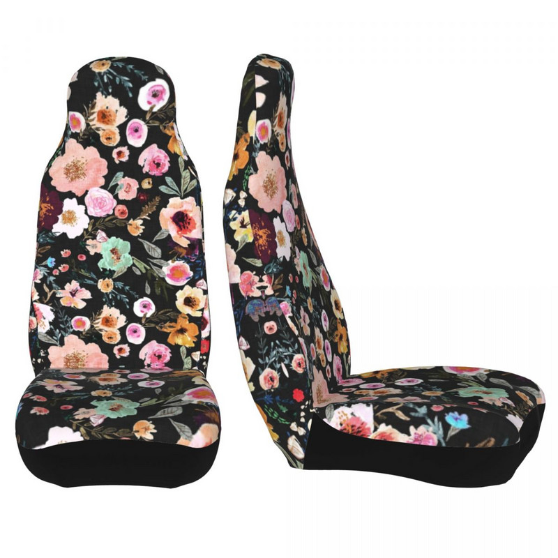 Burst Into Bloom Universaalne autoistme kate Four Seasons jaoks maasturi lillelised lillelised istmekatted kangajahtimiseks