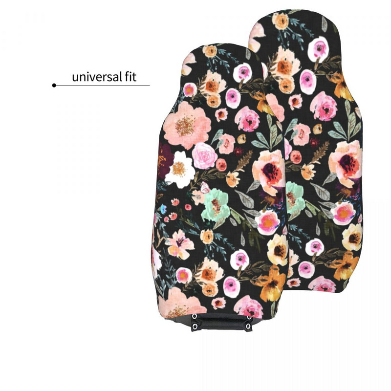 Burst Into Bloom Universaalne autoistme kate Four Seasons jaoks maasturi lillelised lillelised istmekatted kangajahtimiseks