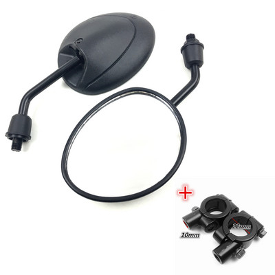 Universális 10 mm-es motorkerékpár-tükrök motoros visszapillantó oldalsó tükrök Honda Suzuki Yamaha Kawasaki Scooter Ducatihoz