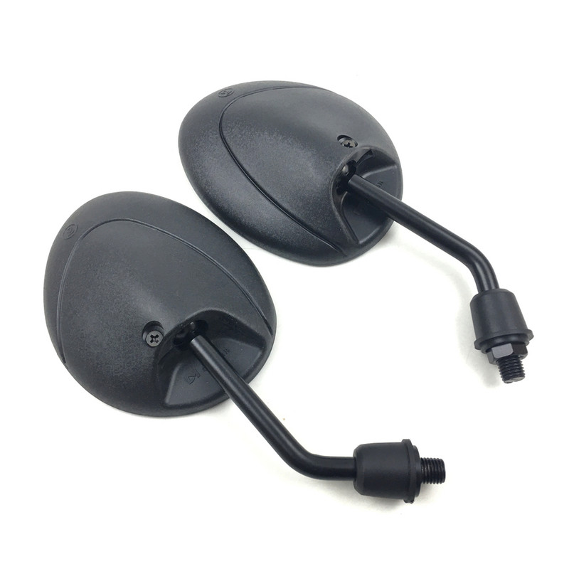 Universális 10 mm-es motorkerékpár-tükrök motoros visszapillantó oldalsó tükrök Honda Suzuki Yamaha Kawasaki Scooter Ducatihoz