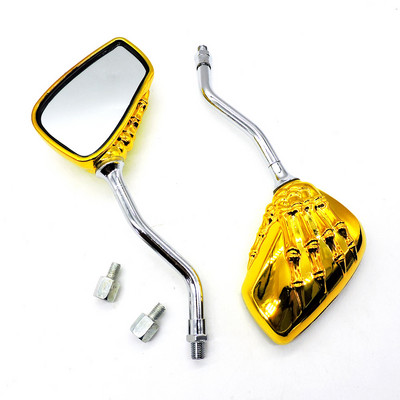 Universaalne mootorratta pealuu käe küünis tahavaate küljepeegel Universaalne sobivuspeegli polt Street Sport Bike Chopper Cruiseri jaoks