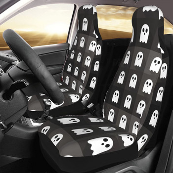 Χαριτωμένο Ghost Halloween Pattern Universal κάλυμμα καθίσματος αυτοκινήτου Αδιάβροχο γυναικείο μαξιλάρι/Κάλυμμα πολυεστέρα Ψάρεμα