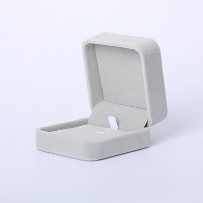 Cutie cadou rafinată de flanel pentru colier, brățară și gleznă