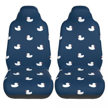 Cute Ducks Pattern Universal προστατευτικό κάλυμμα καθίσματος αυτοκινήτου Αξεσουάρ εσωτερικού χώρου Γυναικεία καλύμματα προστασίας καθισμάτων αυτοκινήτου Πολυεστερικό ψάρεμα