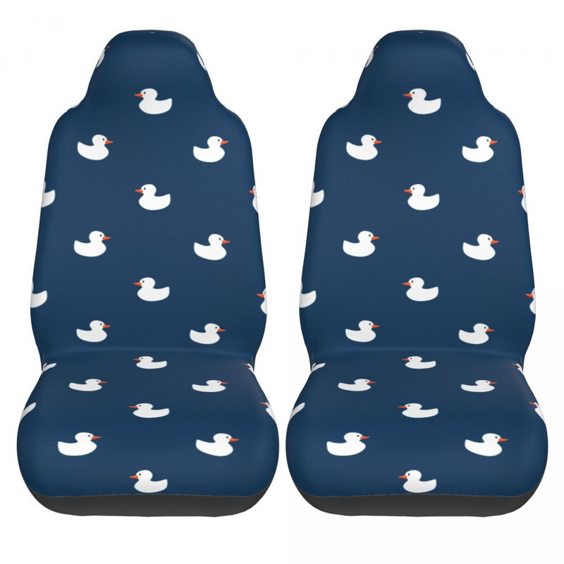 Mieli ančių raštai universalūs automobilio sėdynės užvalkalai, apsaugantys vidaus aksesuarai, moteriški automobilio sėdynės apsauginiai užvalkalai, poliesterio žvejyba