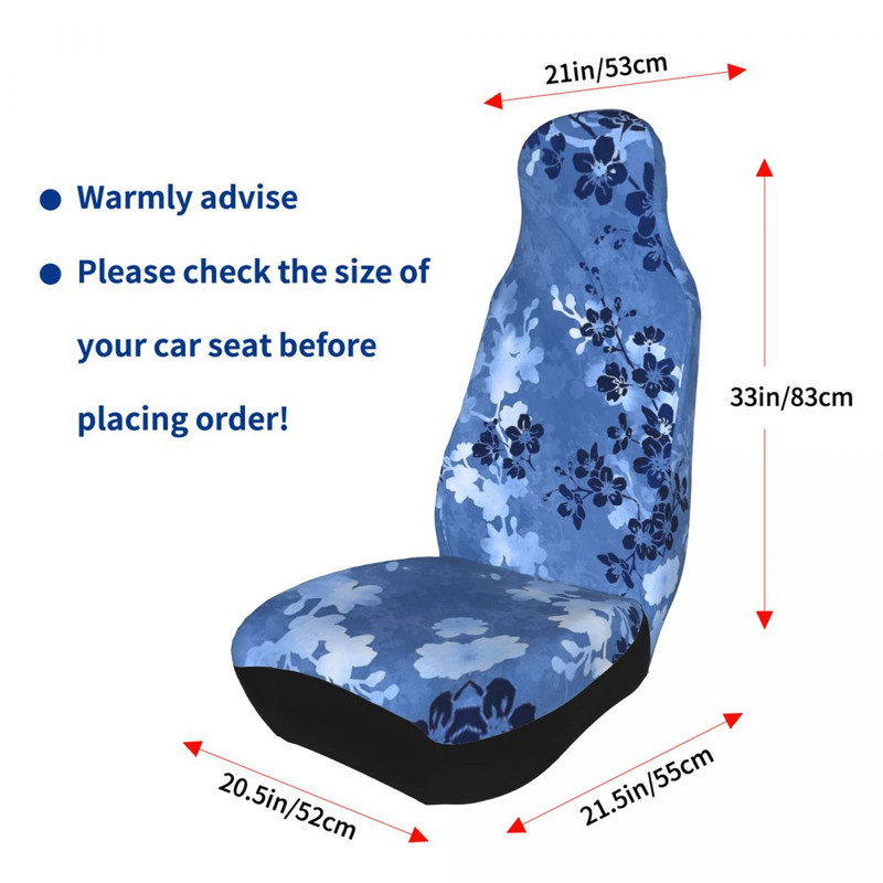„Sakura Blossom“ universalus automobilio sėdynės užvalkalas, skirtas visų tipų modeliams, gėlėmis, automobilių sėdynių apsaugos užvalkalai „Fiber Hunting“