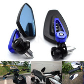 Oglindă universală 7/8"" 22mm pentru bară de bară pentru motociclete Oglindă pentru motocicletă PENTRU Honda HORNET 250 600 900 Hornet 250 VTR 250 VFR