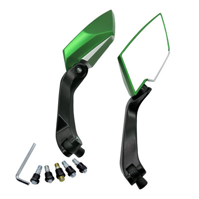 2 ΤΕΜ 8 χιλιοστών 10 χιλιοστών μοτοσικλέτας σκούτερ οπισθοπορείας πλαϊνοί καθρέφτες για Yamaha Honda Kawasaki Suzuki Chopper Cruiser Bobber