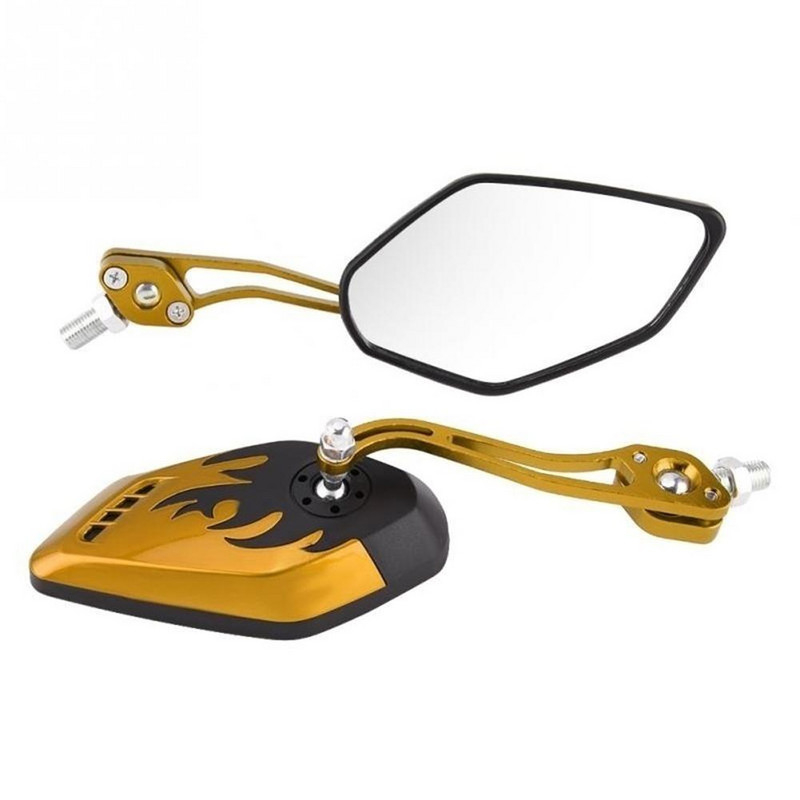 2 tk/komplekt 8/10 mm mootorratta rolleri mootorratta juhtraua kinnitusega tahavaatepeeglid