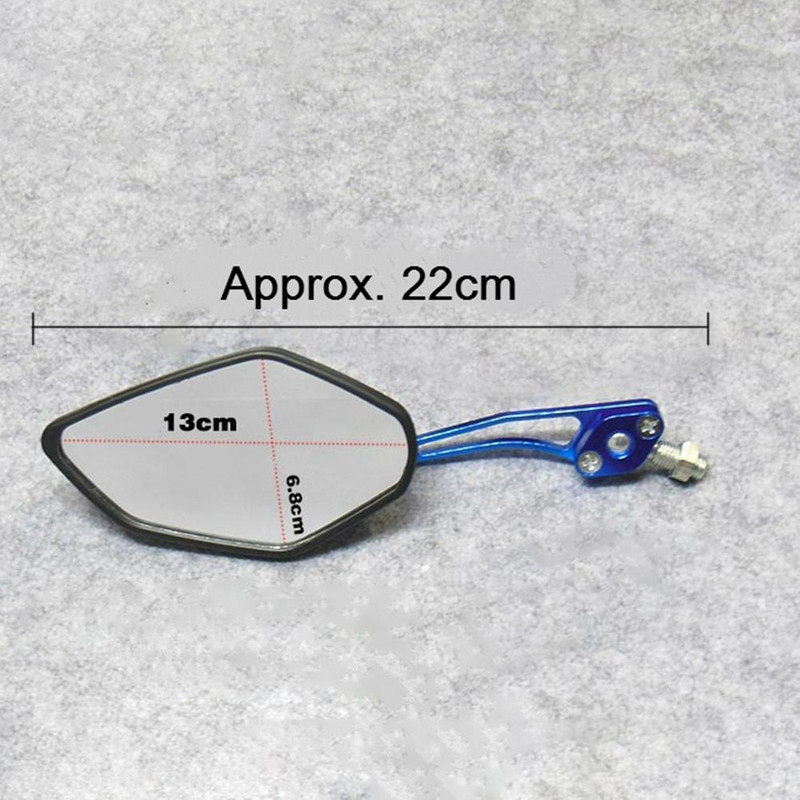 2 tk/komplekt 8/10 mm mootorratta rolleri mootorratta juhtraua kinnitusega tahavaatepeeglid