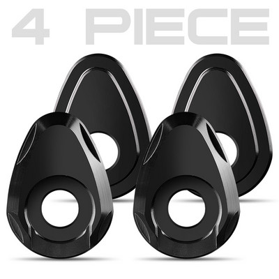 Mootorratta suunatulede adapteri vahetükid, mustad YAMAHA FZ1 FZ6 FZ16 YZF XJ6 XSR 900 MT-09 Tracer 900 FJ-09 MT-07 jaoks