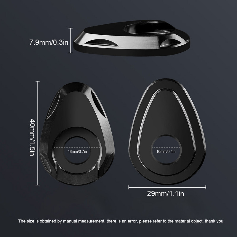 Mootorratta suunatulede adapteri vahetükid, mustad YAMAHA FZ1 FZ6 FZ16 YZF XJ6 XSR 900 MT-09 Tracer 900 FJ-09 MT-07 jaoks