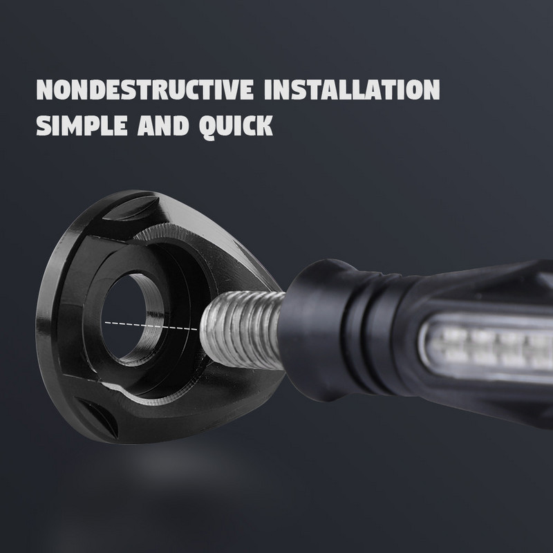 Mootorratta suunatulede adapteri vahetükid, mustad YAMAHA FZ1 FZ6 FZ16 YZF XJ6 XSR 900 MT-09 Tracer 900 FJ-09 MT-07 jaoks