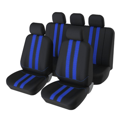 Automobilių užvalkalai Burgundy Universal Fit Combo rinkinys automobiliams, visureigiams ir sunkvežimiams GTWS