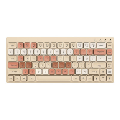BT100 juhtmevaba membraaniga klaviatuur topeltrežiimiga 2,4 GHz Bluetoothiga ühilduv klaviatuur
