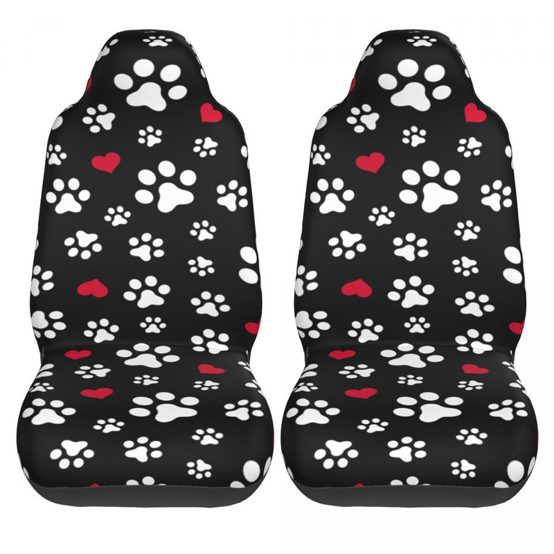 Animal Cartoon Cat Paw Universalus automobilio sėdynės užvalkalas Four Seasons Moterų automobilių sėdynių užvalkalai Poliesterio medžioklė