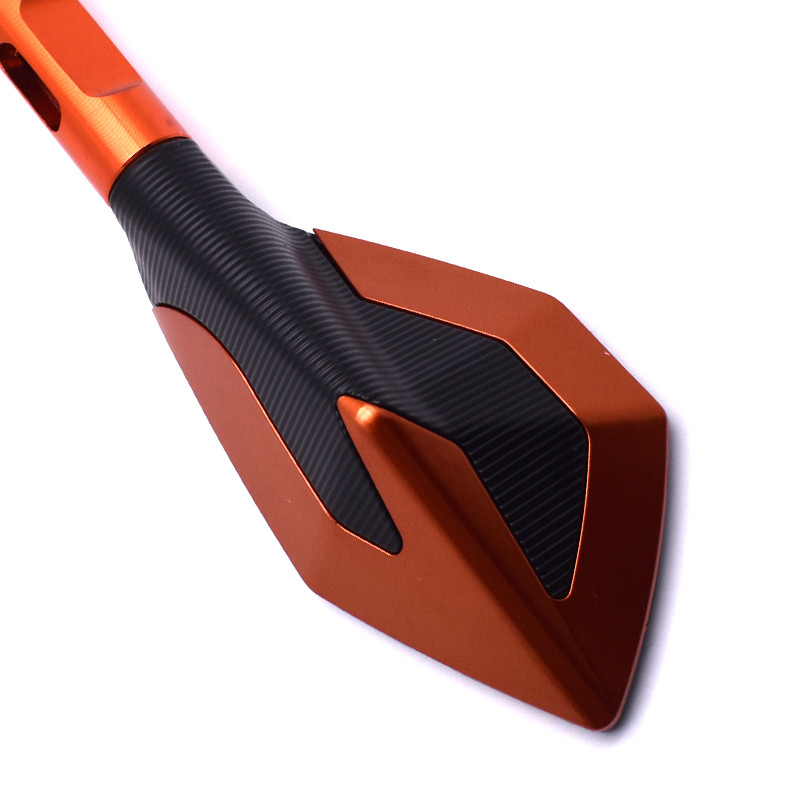 Motociklo universalus 8mm 10mm aliuminio CNC galinio vaizdo veidrodis skirtas KTM Duke 125/200 Duke 390 Yamaha XV750 XV700 XV535 XV250 ir kt.