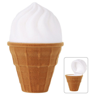 1 bucăți flocat cuplu iubit cercei suport afișaj inele cutie colier cutii bijuterii case container logodna nunta petrecere cadouri