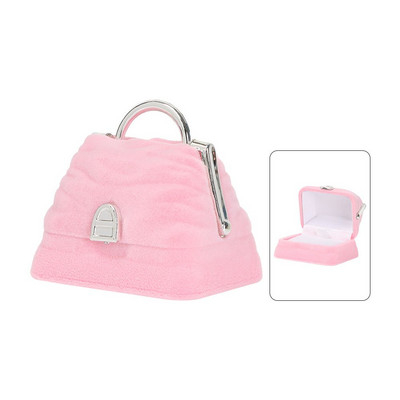 1 bucăți flocat cuplu iubit cercei suport afișaj inele cutie colier cutii bijuterii case container logodna nunta petrecere cadouri