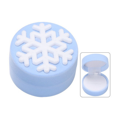 1 bucăți flocat cuplu iubit cercei suport afișaj inele cutie colier cutii bijuterii case container logodna nunta petrecere cadouri