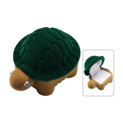 1 bucăți flocat cuplu iubit cercei suport afișaj inele cutie colier cutii bijuterii case container logodna nunta petrecere cadouri