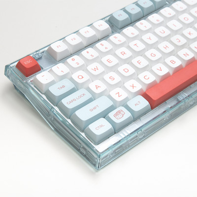 GMK Salmon Keycaps PBT keycap Dye Sublimation 140 Keys XDA Profile For Gateron Cherry MX Switch Механична клавиатура