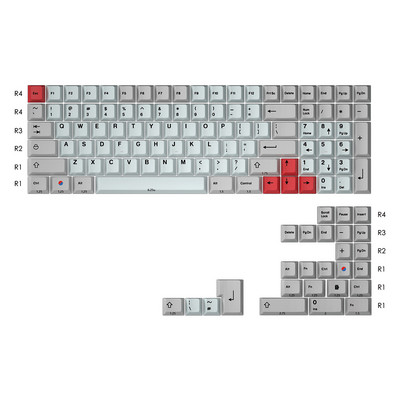 IDOBAO kirss Isiklik profiil Tumehall + helehall klahvikork Must jaapani juuregaSobib mehaanilisele klaviatuurile