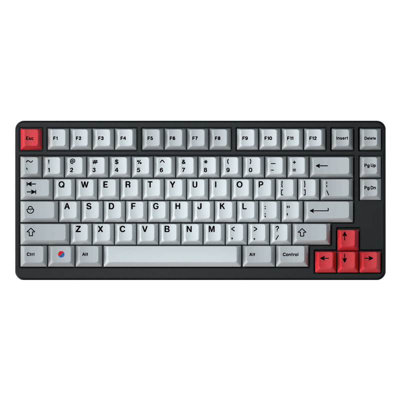 IDOBAO kirss Isiklik profiil Tumehall + helehall klahvikork Must jaapani juuregaSobib mehaanilisele klaviatuurile