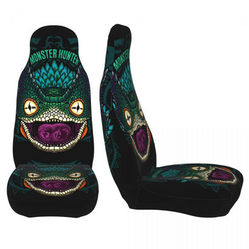 Pukei Monster Hunter World Универсален калъф за столче за кола Four Seasons Travel Dragon Hunting Игра Възглавница за седалка Плат Протектор за седалка