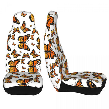 Κάλυμμα καθισμάτων αυτοκινήτου Monarch Butterfly Universal Four Seasons Κατάλληλο για όλα τα είδη Μοντέλα Καλύμματα καθισμάτων αυτοκινήτου Υφασμάτινο προστατευτικό καθισμάτων