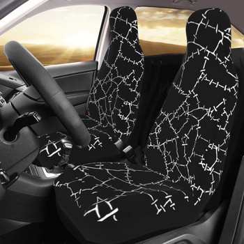 Undead Zombie Stitch Voodoo Halloween Universal κάλυμμα καθίσματος αυτοκινήτου Auto εσωτερικό για SUV καθίσματος αυτοκινήτου Μαξιλάρι πολυεστέρα κυνήγι
